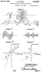 2351004
                              Method and means of magnetic recording,
                              Camras Marvin, App: 1941-12-22, W.W.II,
                              Pub: 1944-06-13