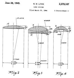 2379167
                              Lens System, Robert M Lynn, 1945-06-26