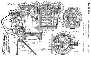 2412585
                              Sighting Device, Wolfgang B Klemperer,
                              Sydney J Goldberg, Douglas Aircraft Co
                              Inc, 1946-12-17