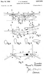 2507993 Tandem
                      rotor helicopter, Frank N. Plasecki, Plasecki
                      Helicopter Corp, App: 1946-12-16, W.W.II, Pub:
                      1950-05-16