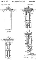 2565523 Sea rescue transmitter, Jr
                                Blinn W Russell, Rosenberg Harold, Brown
                                Sherman James, App: 1945-04-17, W.W.II,
                                Pub: 1951-08-28, - One Tube Tx