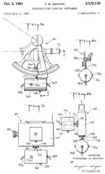 2570130 Gyrostabilized sighting instrument,
                  Theodore W Kenyon, Kenyon Gyro & Electronics,
                  1951-10-02