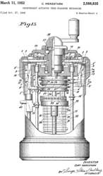 2588835 Independent Actuator Tens-transfer
                  Mechanism, C. Herzstark, Contina, 1952-03-11