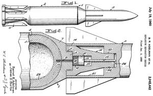 2945442 Explosive separation device, Barnet R
                  Adelman, James D Burke, Sec of Army, 1960-07-19