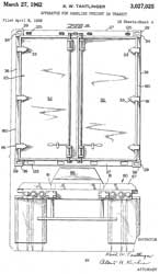 3027025 Apparatus for handling freight in
                    transit, Keith W Tantlinger, Sea Land Service,
                    1962-03-27