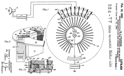 3078426
                              Magnetostrictive filter apparatus having
                              multiple magnetostrictive rods stacked in
                              parallel, George J Foundas, Raytheon, App:
                              1959-03-20