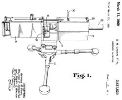 3431820 Grenade launcher, George M Chinn, William
                  P Schnatter, Henry F Watson, Dept of Navy, 1969-03-11