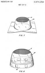 3574258 Method
                      of making a transreflector for an antenna