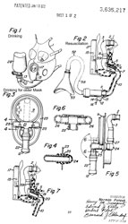 3635217
                      Drinking and resuscitation mask, Potash Norman, Us
                      Army, Jan 18, 1972