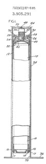 3905291
                  Cartridge-Actuated Device and Launching Assembly using
                  same, G.T. Corbin, Sep 16 1975, 102/430; 42/96