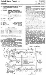 3949955
                              Monopulse receiver circuit for an
                              anti-radar missile tracking system