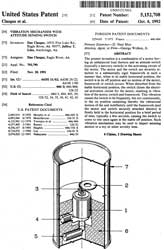 California Canned Earthquake 5152708 Vibration
                  mechanism with attitude sensing switch, Dan Claugus,
                  Jeffrey T. Liles, 1992-10-06