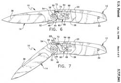 5737841 Pocket knife with lock, William J.
                  McHenry, Jason L. Williams, Mentor Group, 1998-04-14
                  (expires 2016-07-12), Benchmade Axis Lock