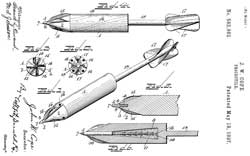582982 Projectile, John W. Cope, 1897-05-18