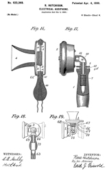 622368
                      Electrical Audiphone, Reese Hutchison, 1899-04-04