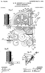 726882
                      Signal-recorder, Herman W Doughty, Clarence E
                      Beach, Star Electric Co.,1903-05-05