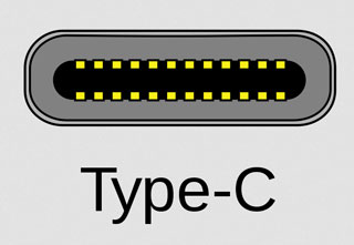 USB-C
                end drawing (from wiki)