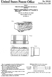 D188345 Vibrating reed instrument or similar
                      article, Frederick E. Lombard, James G. Biddle Co,
                      1960-06-05
