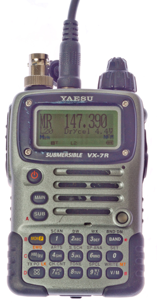 Yaesu VX-7R Handheld Transceiver