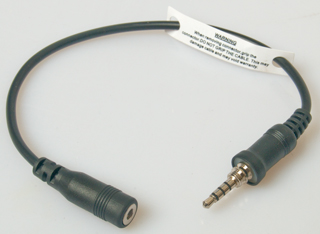VX-7R Audio Cable
                to 3.5mm Jack