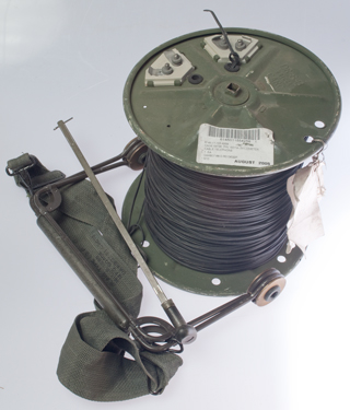 WD-1A/TT Field Wire
                on D-8-AR Spool with RL-39-B Reeling Kit