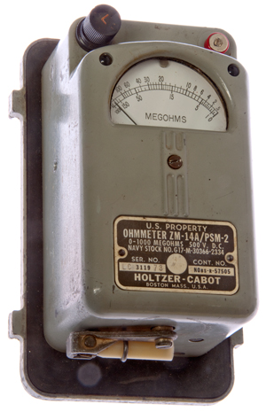 ZM-14A/PSM-2 Megohm Megger meter